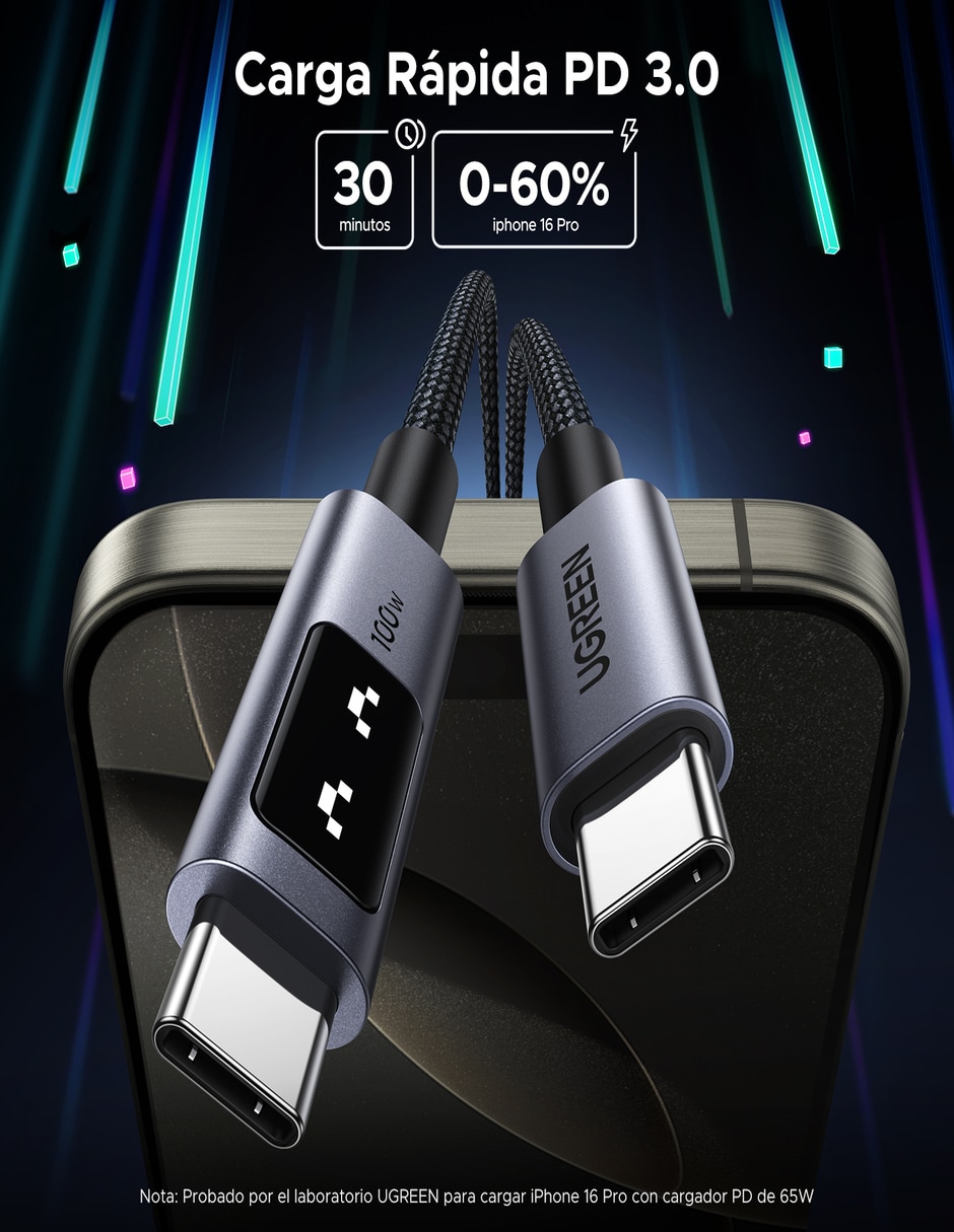 Cable USB C de 1 m 7