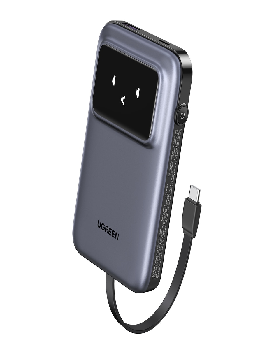 BATERÍAS UGREEN ROBOT 10MAH, GRIS