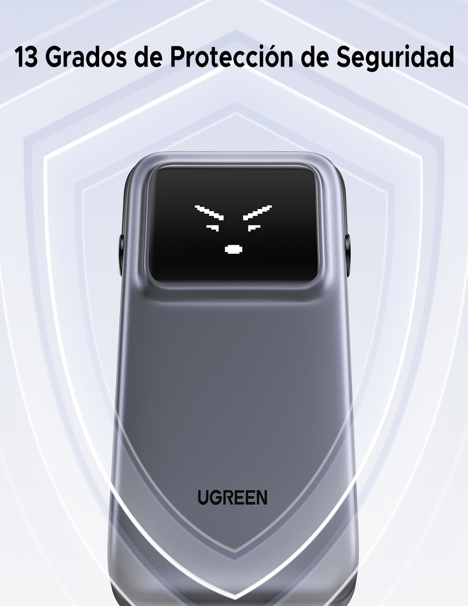 BATERÍAS UGREEN ROBOT 10MAH, GRIS