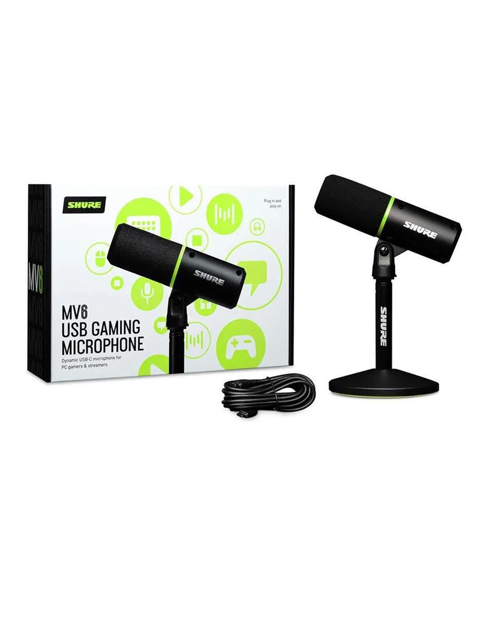 Micrófono profesional alámbrico mv6 5