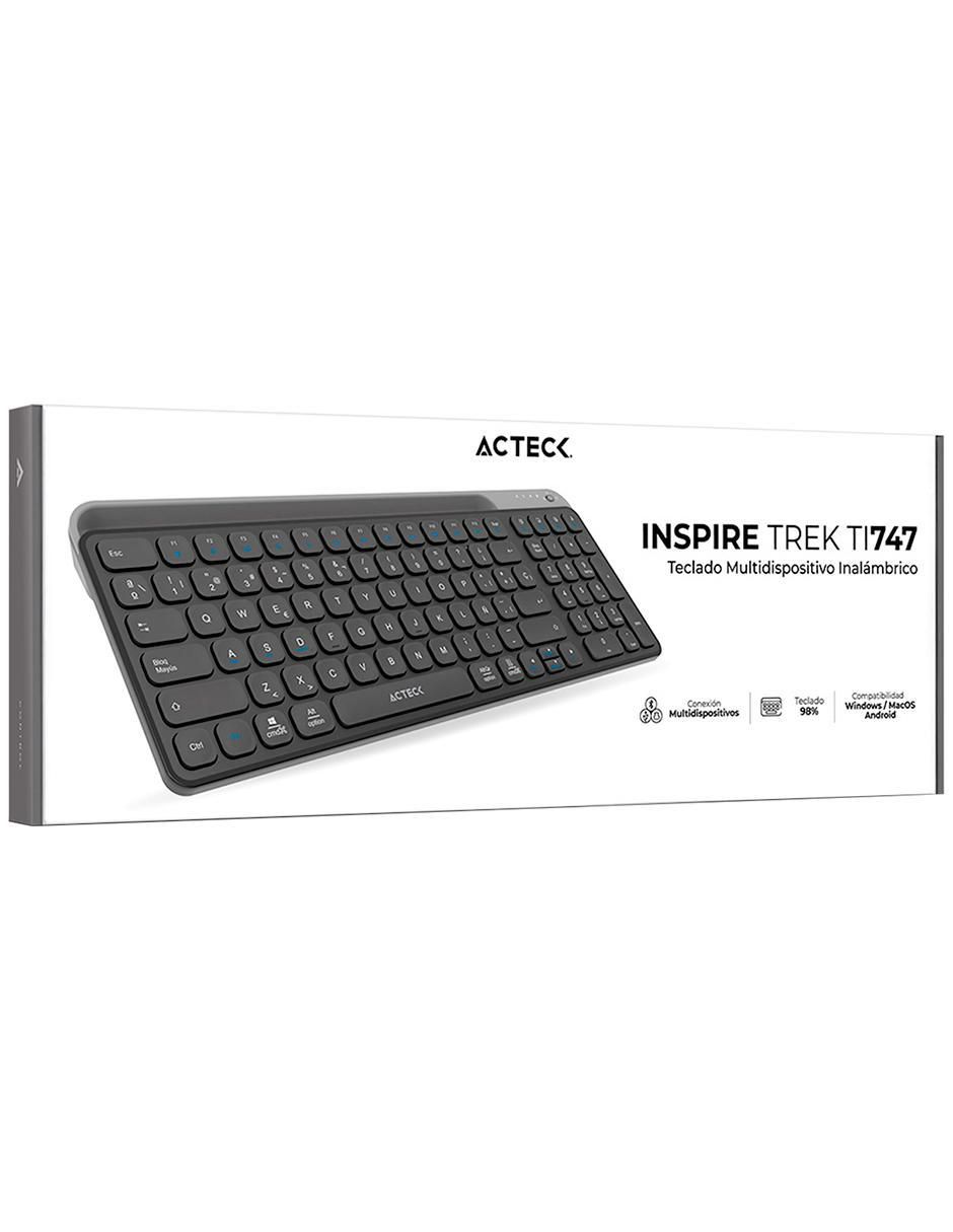 Teclado inalámbrica acteck inspire trek ti747