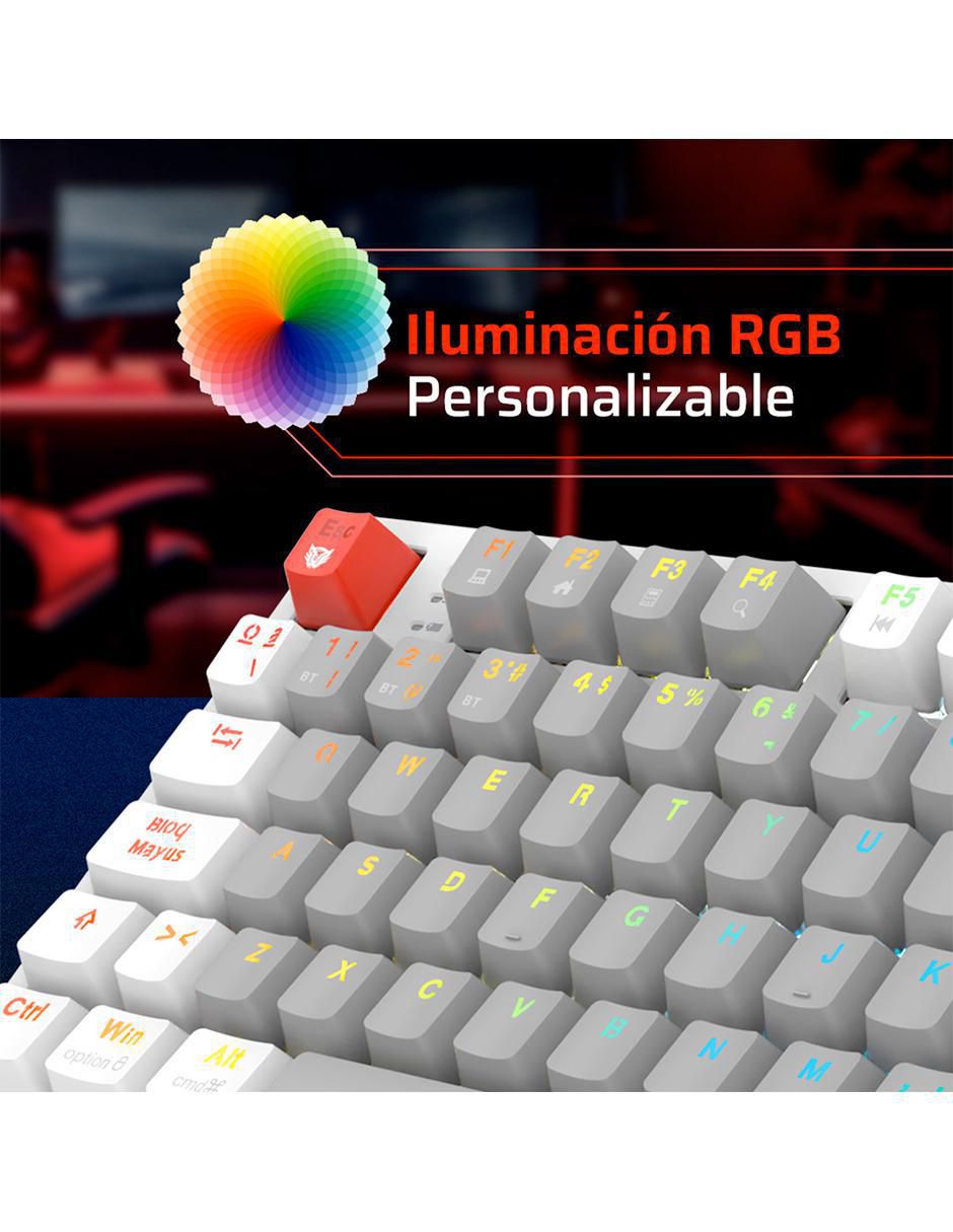 Teclado gamer inalámbrica balam rush level pro gk990