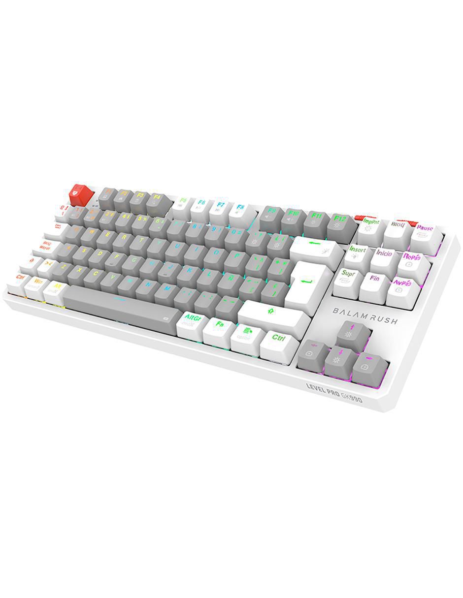 Teclado gamer inalámbrica balam rush level pro gk990