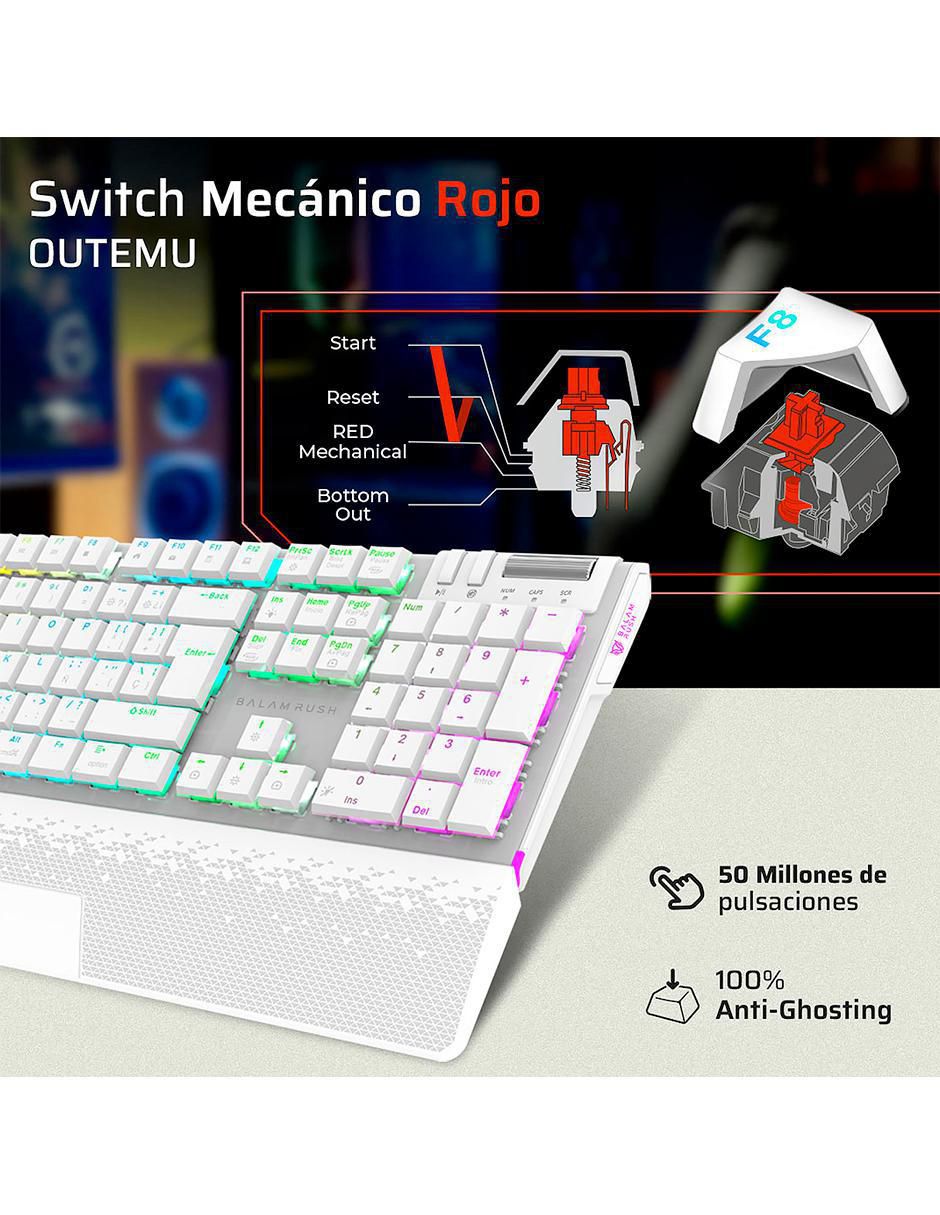 Teclado gamer conexión inalámbrica Dominate Expert GK979I 2