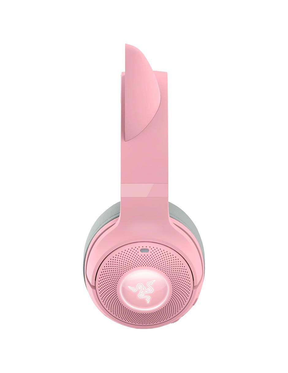 Audífonos gamer Over-Ear Kraken Kitty V2 Bt Rgb inalámbricos 3