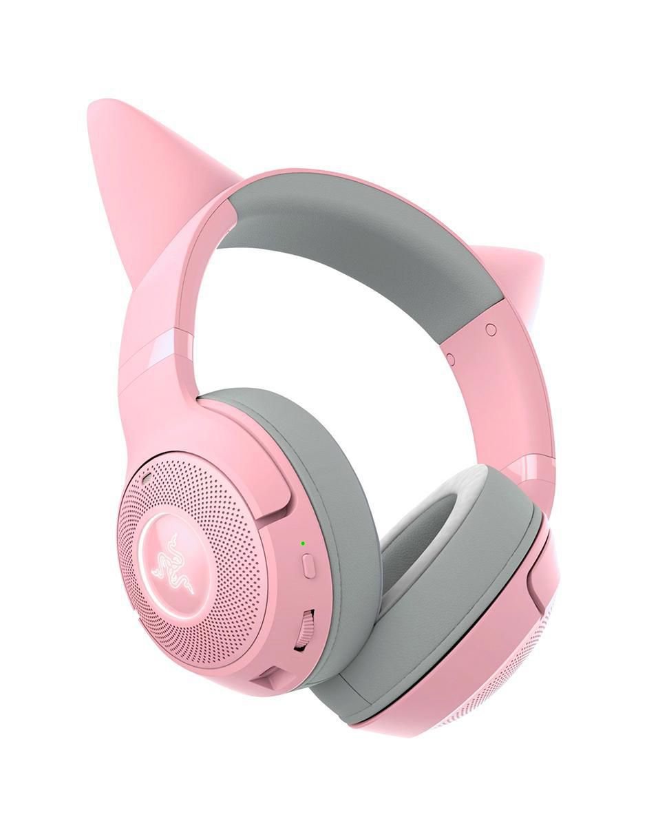 Audífonos gamer Over-Ear Kraken Kitty V2 Bt Rgb inalámbricos 4
