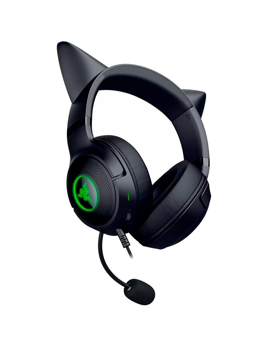 Audífonos gamer over-ear razer kraken kitty v2 alámbrica "con (si aplica)" no nuevo