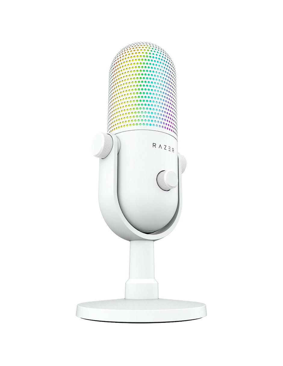 Micrófono gamer Razer Seiren V3 Chroma RGB alámbrica