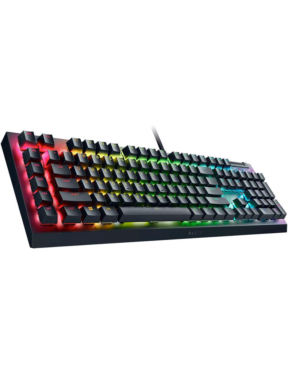 Teclado gamer conexión alámbrica BlackWidow V4 X RGB 3