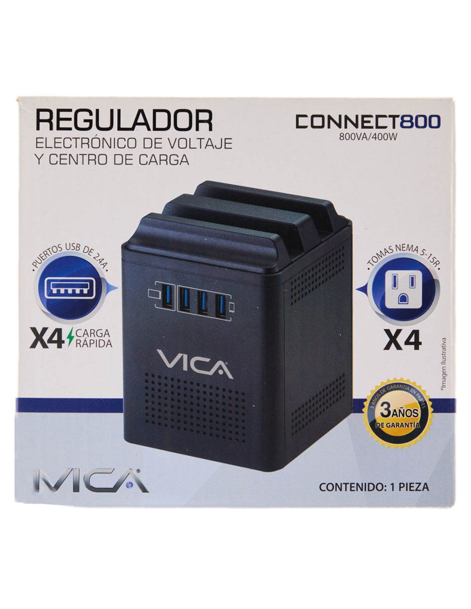 Regulador de voltaje Connect 800 8