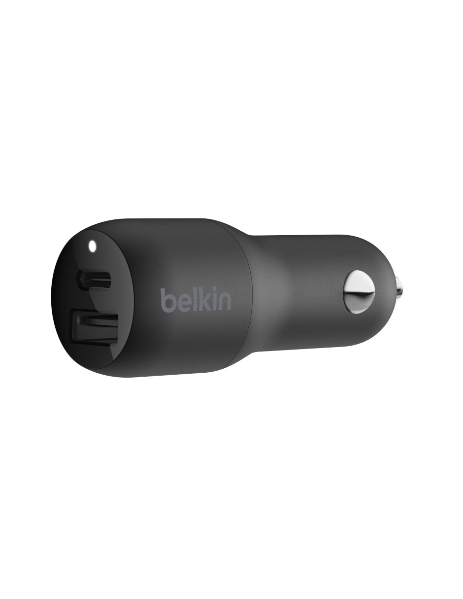 Cargador auto USB + USB tipo C Braid 5