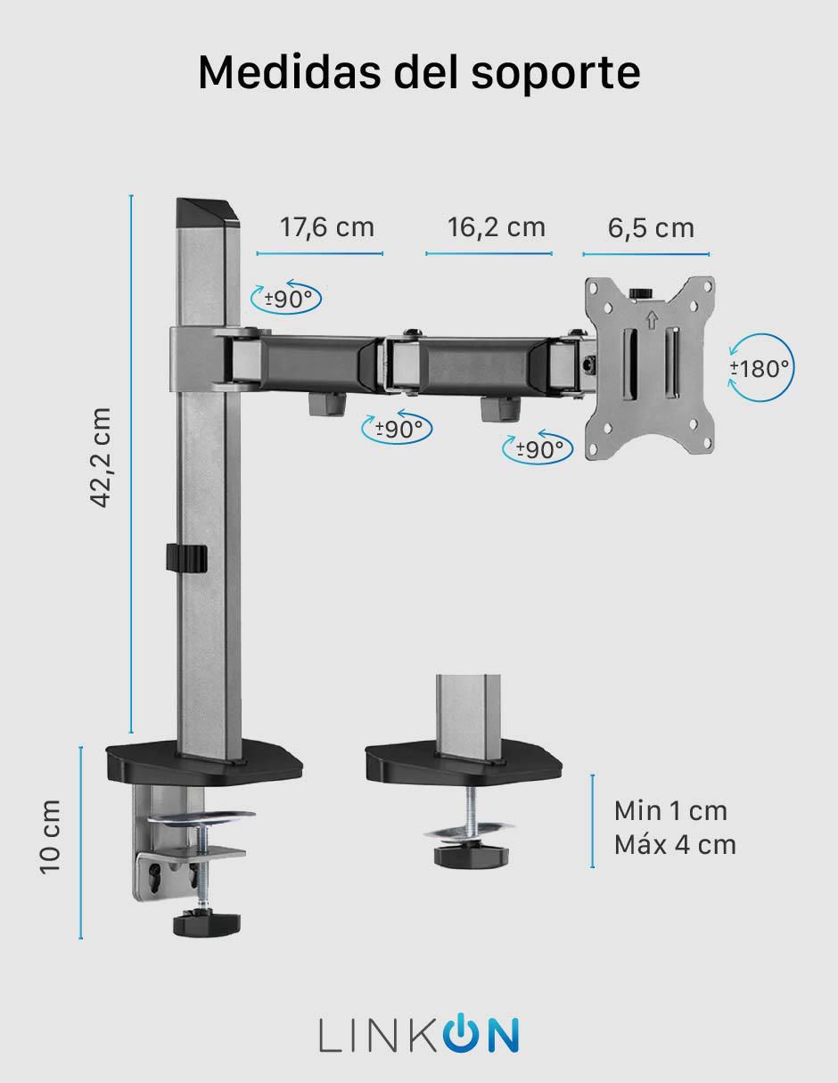 Soporte para monitor de escritorio 6