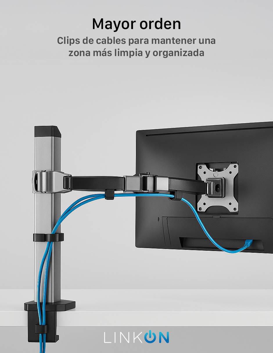 Soporte para monitor de escritorio 8