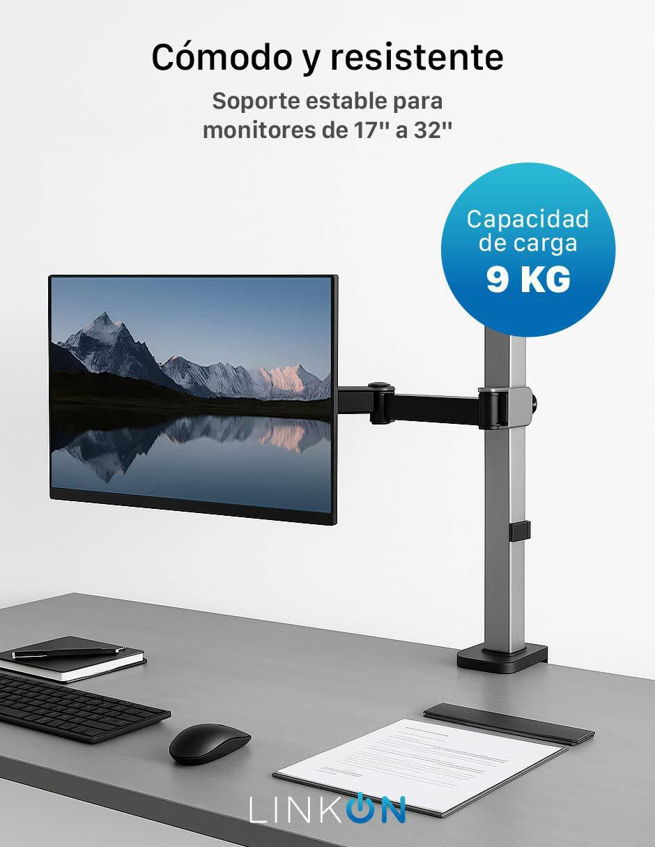 Soporte para monitor de escritorio 12