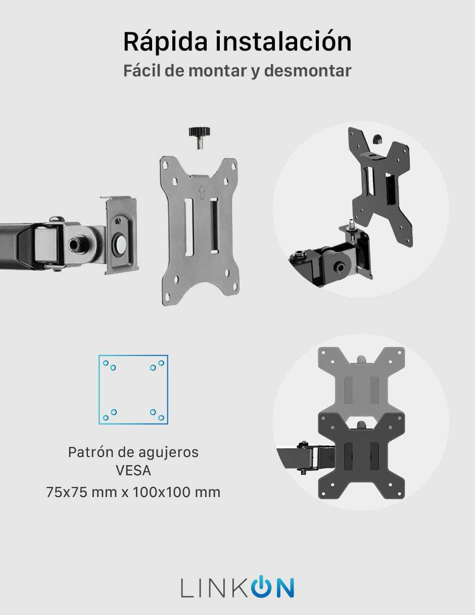 Soporte para monitor de escritorio 3