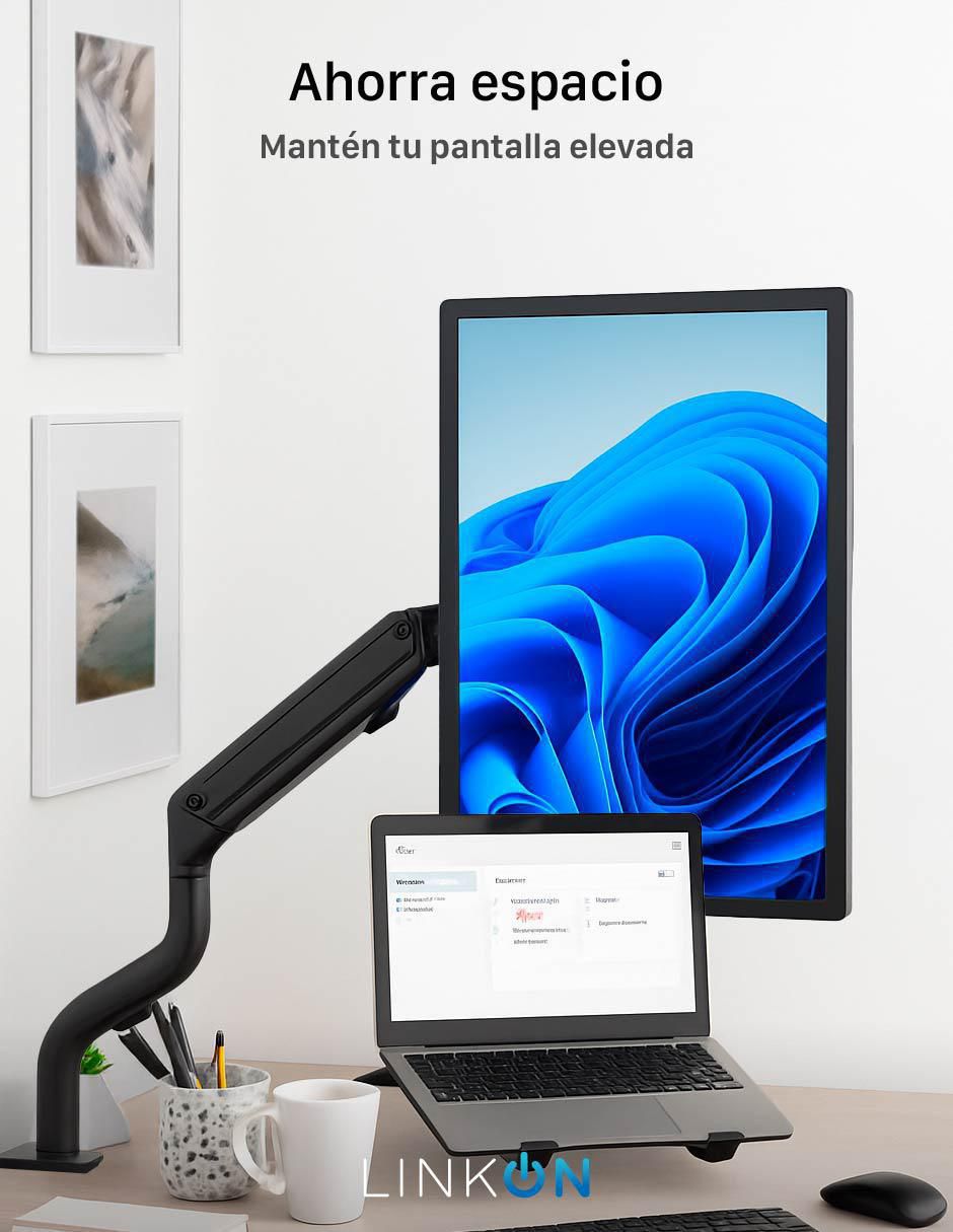 Soporte para monitor de escritorio 6