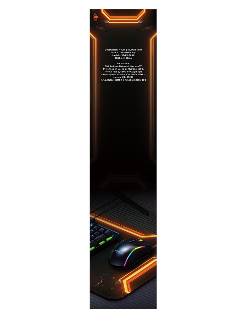Mouse pad gamer XTGM-008A 8