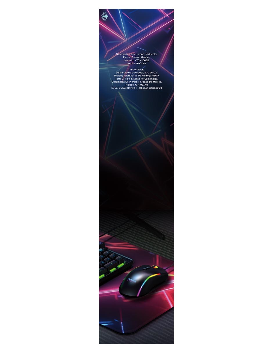 Mouse pad gamer XTGM-008B 8