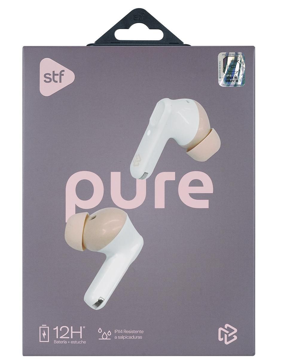 Audífonos True Wireless Stf Pure inalámbricos 8
