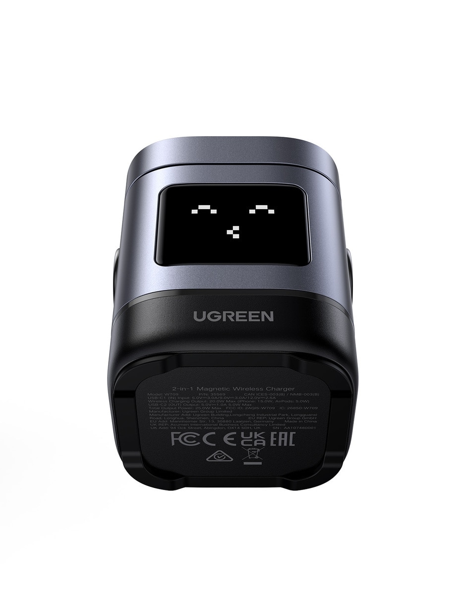 Cargador inalámbrico 45775 USB tipo C 2