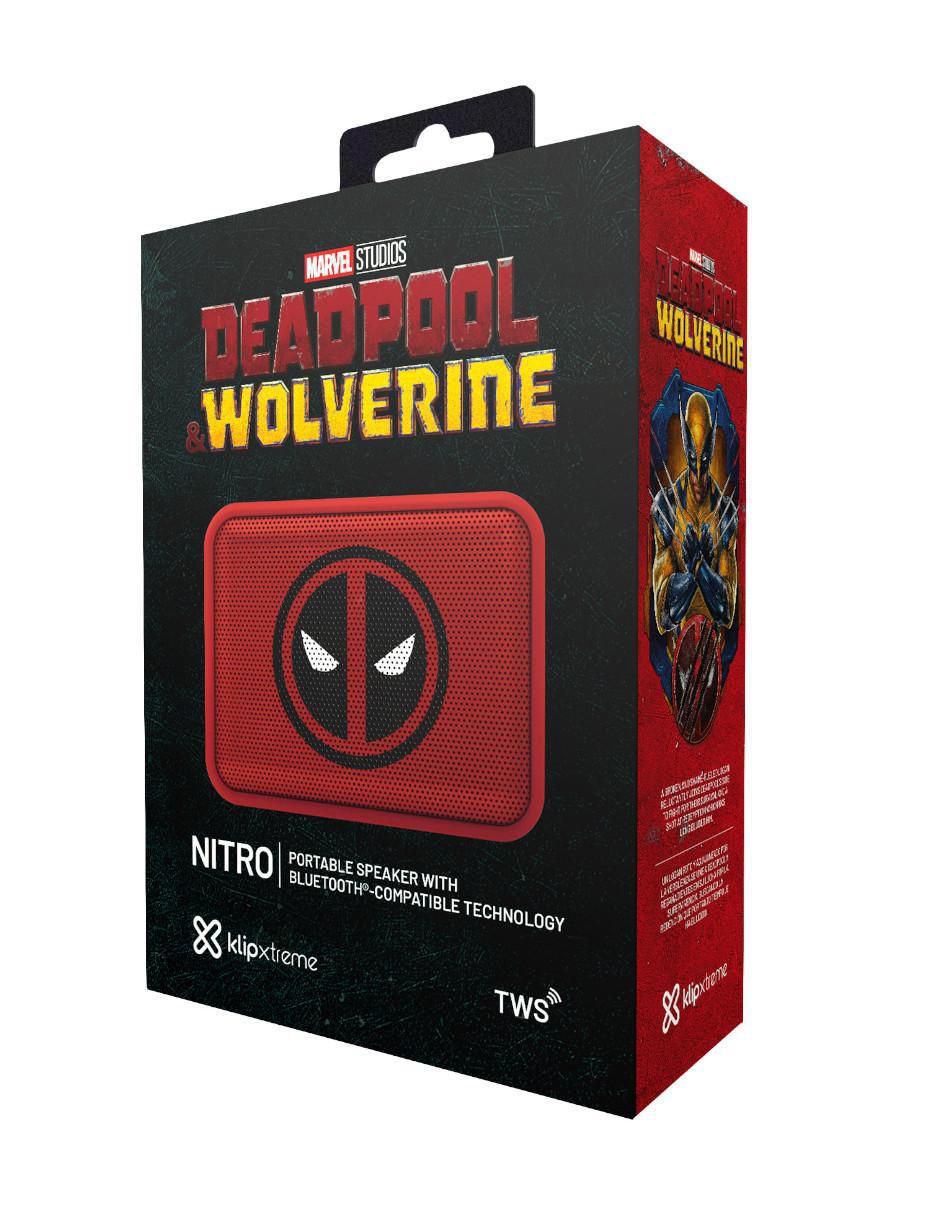 Bocina Deadpool Wolverine inalámbrica 5