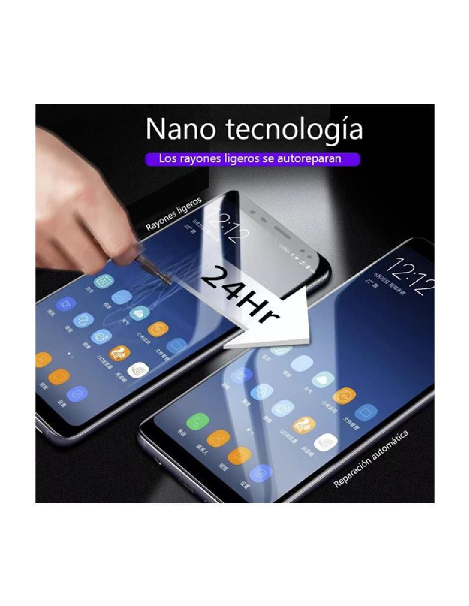 Micas para celular Iphone 16 Pro Max de hidrogel 4