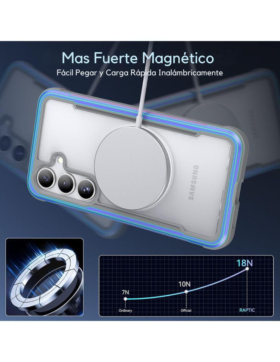 Funda para Samsung Silver Croc de aluminio 6
