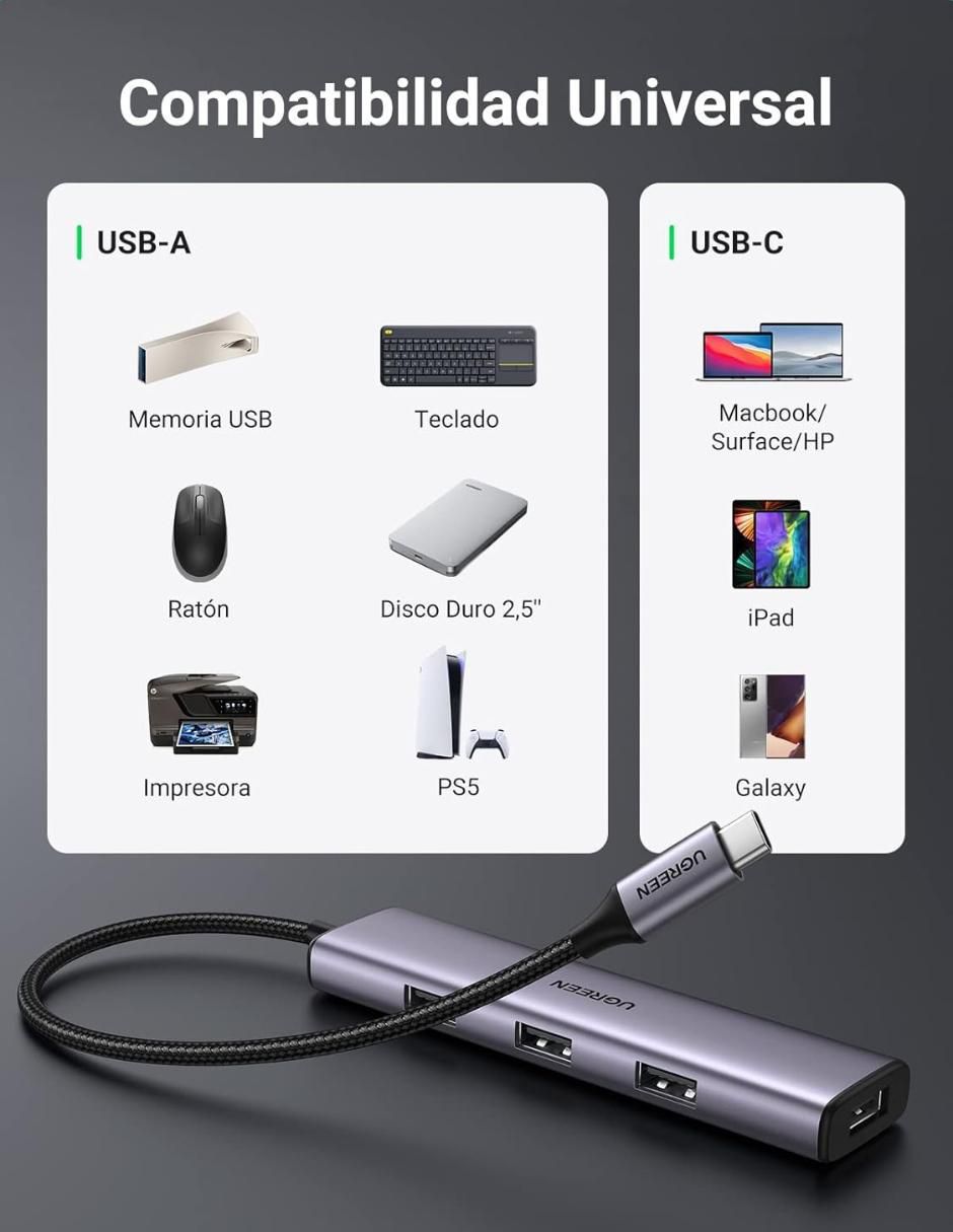 Hub 20841 de 4 contactos 7