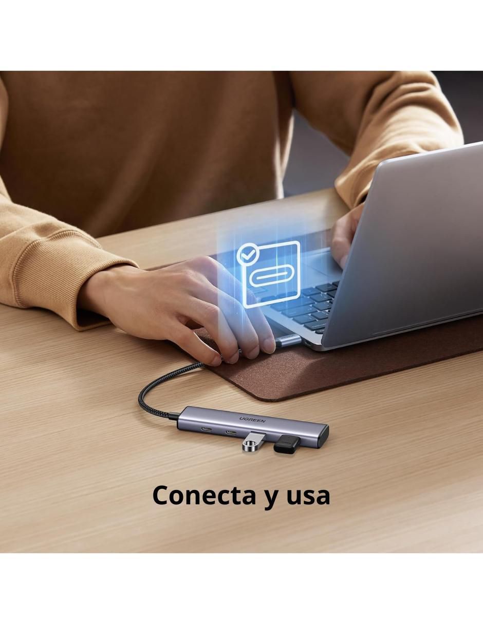 Hub 15395 de 4 contactos 4