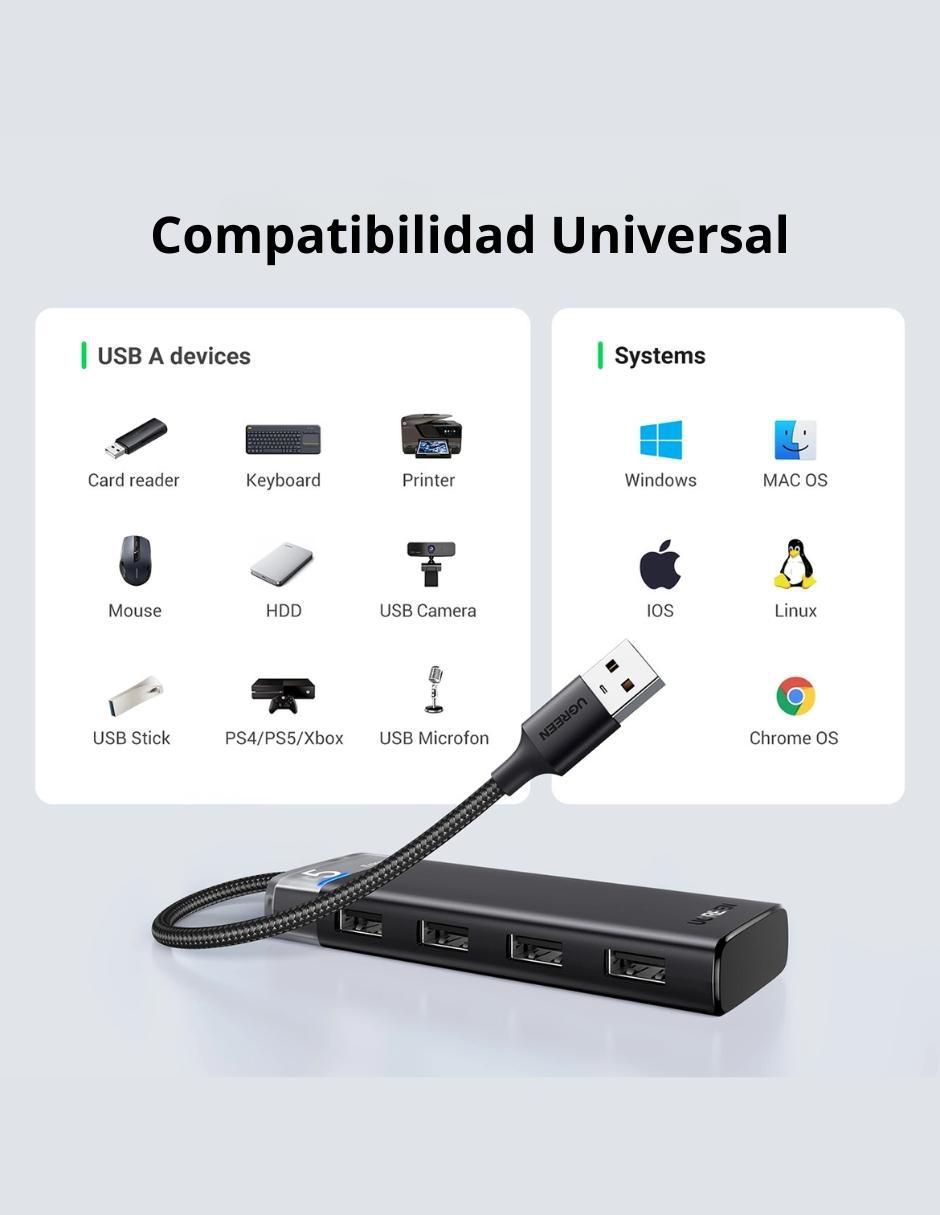 Hub 15548 de 4 contactos 7