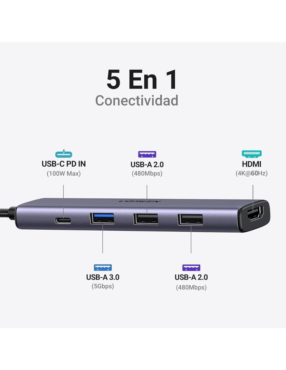 Hub 15597 de 5 contactos 2