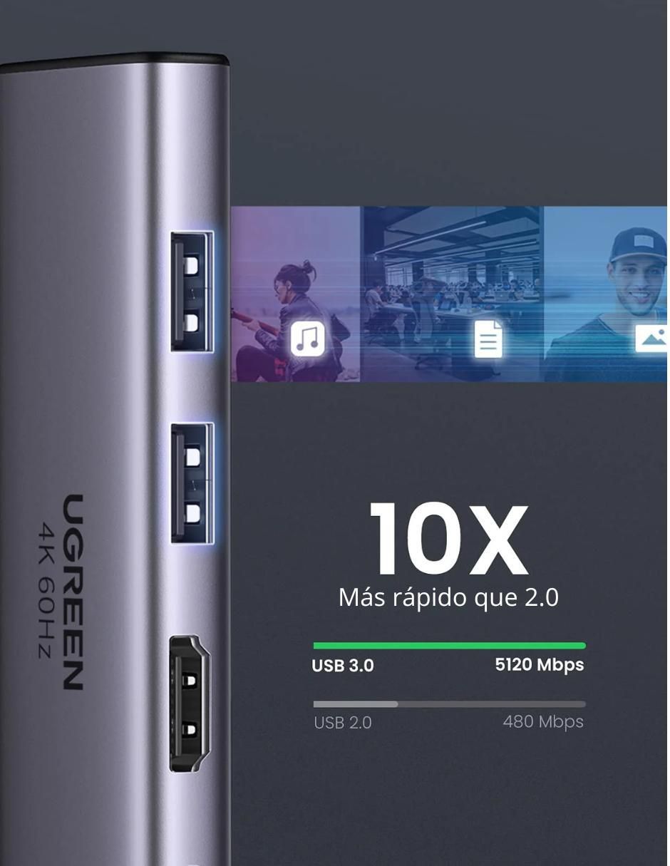 Hub 60384 de 6 contactos 3
