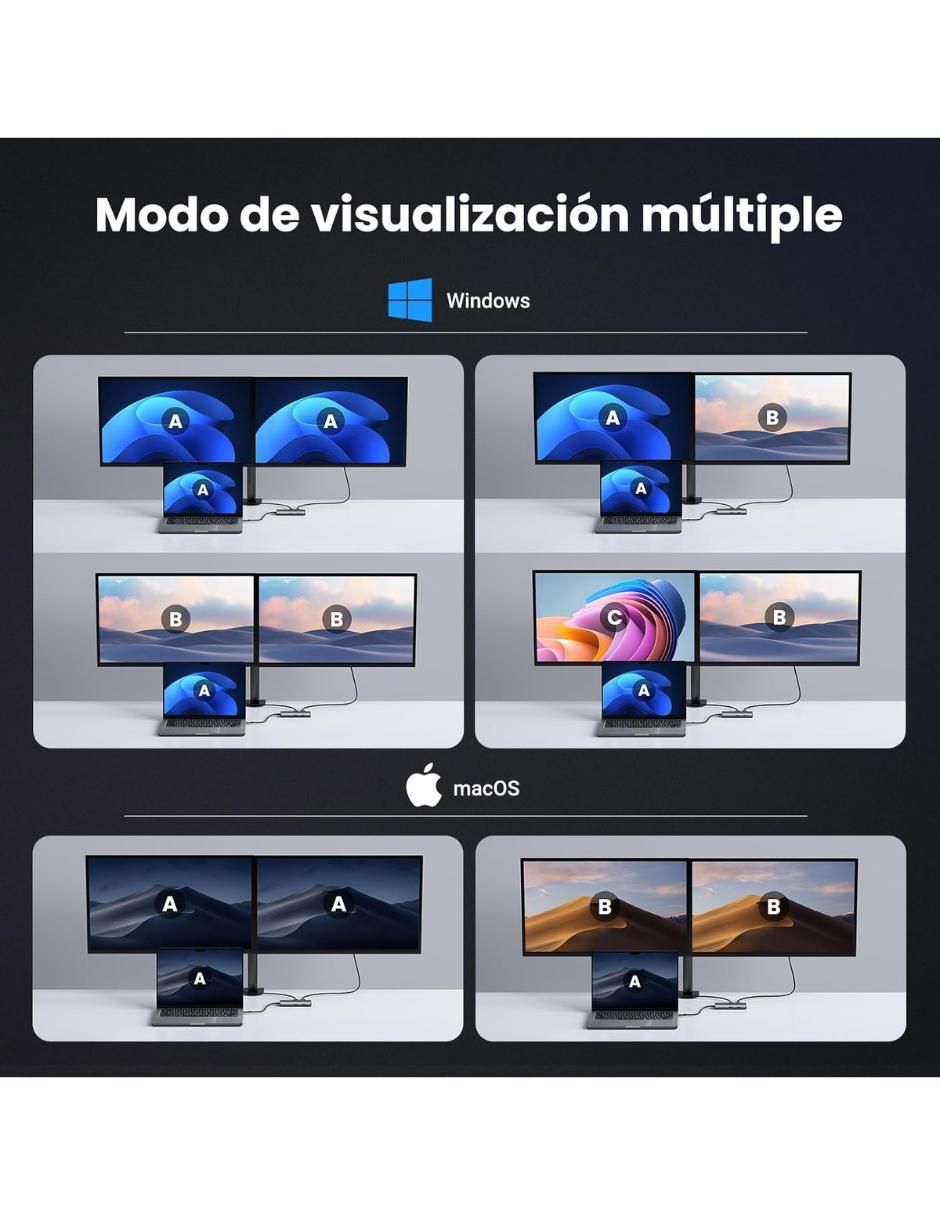 Hub 15852 de 6 contactos 4