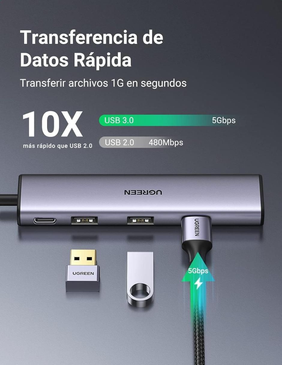 Hub 20841 de 4 contactos 2