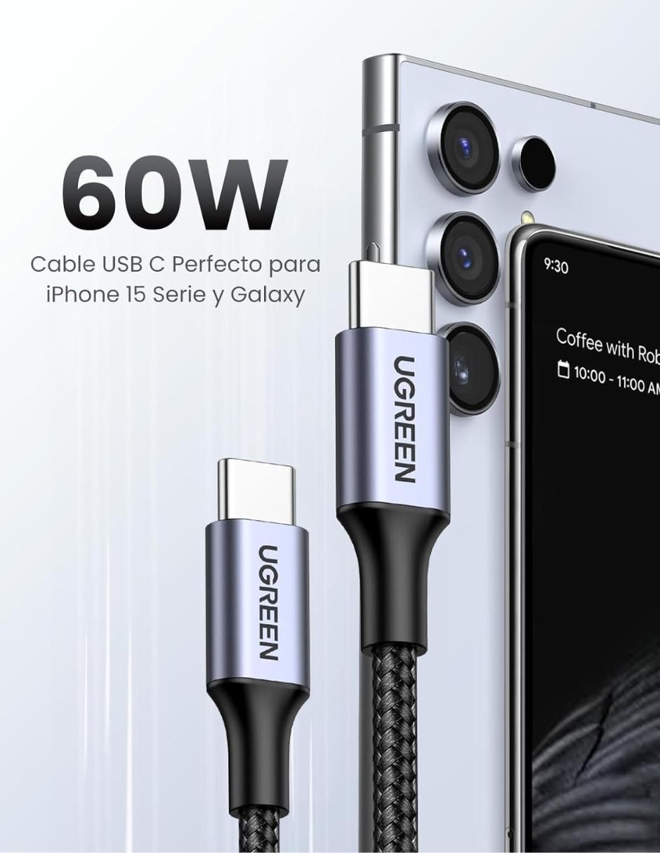 Cable USB C de 2 m 2