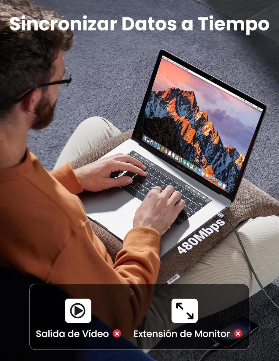 Cable USB C de 2 m 5
