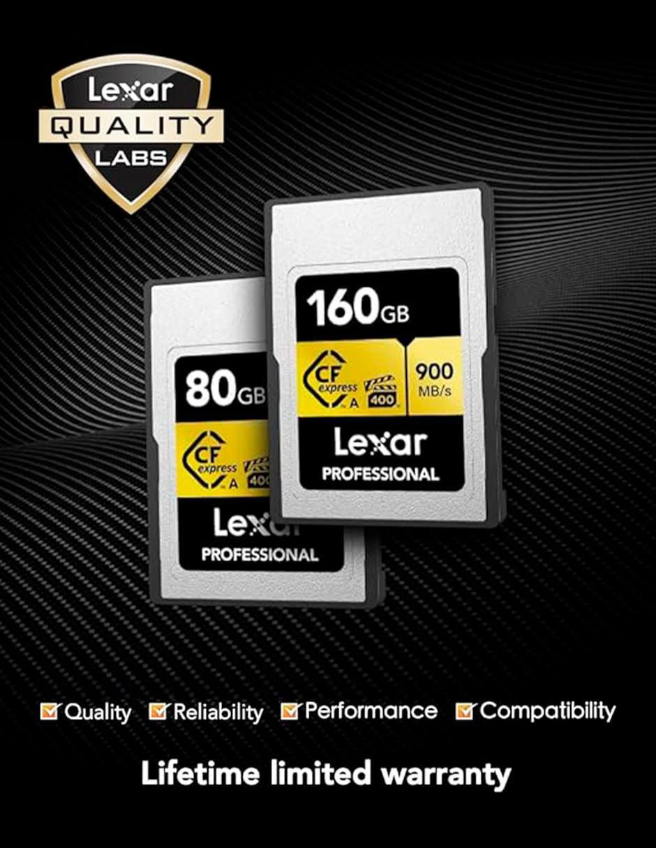 Memoria Cfexpress capacidad 80 GB 2