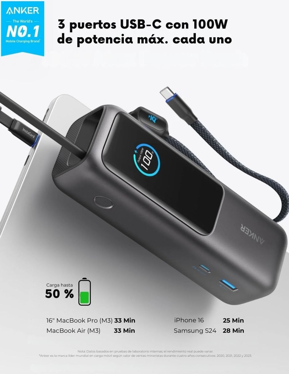 Batería portátil 25000 mAh  Zolo 5