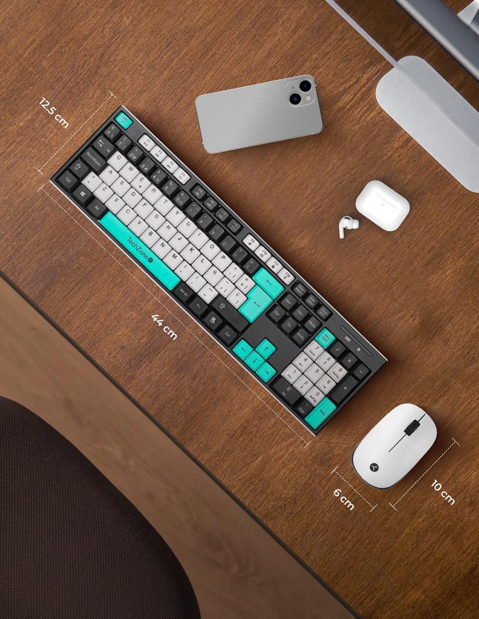 Teclado conexión inalámbrica TZACCBI15 9