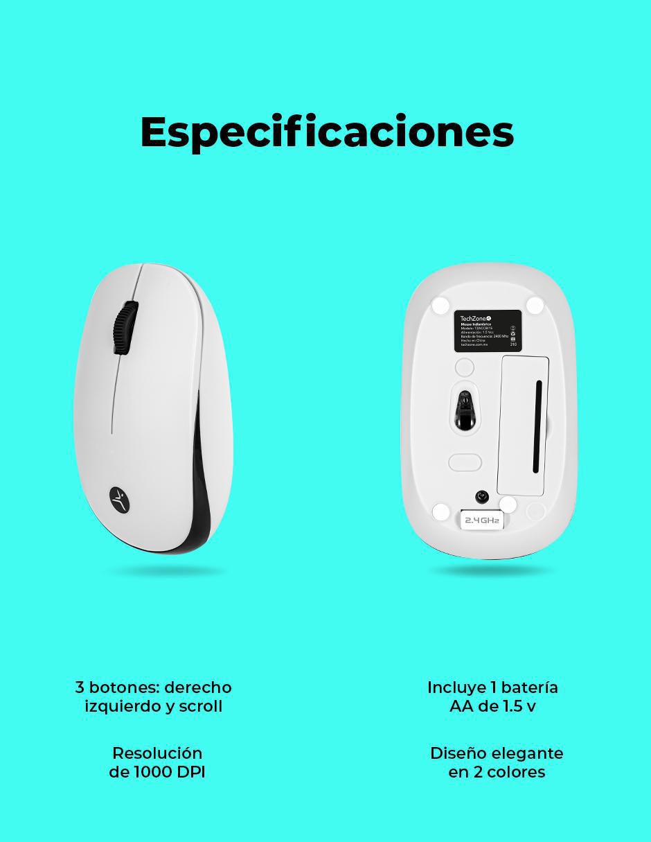 Teclado conexión inalámbrica TZACCBI15 3