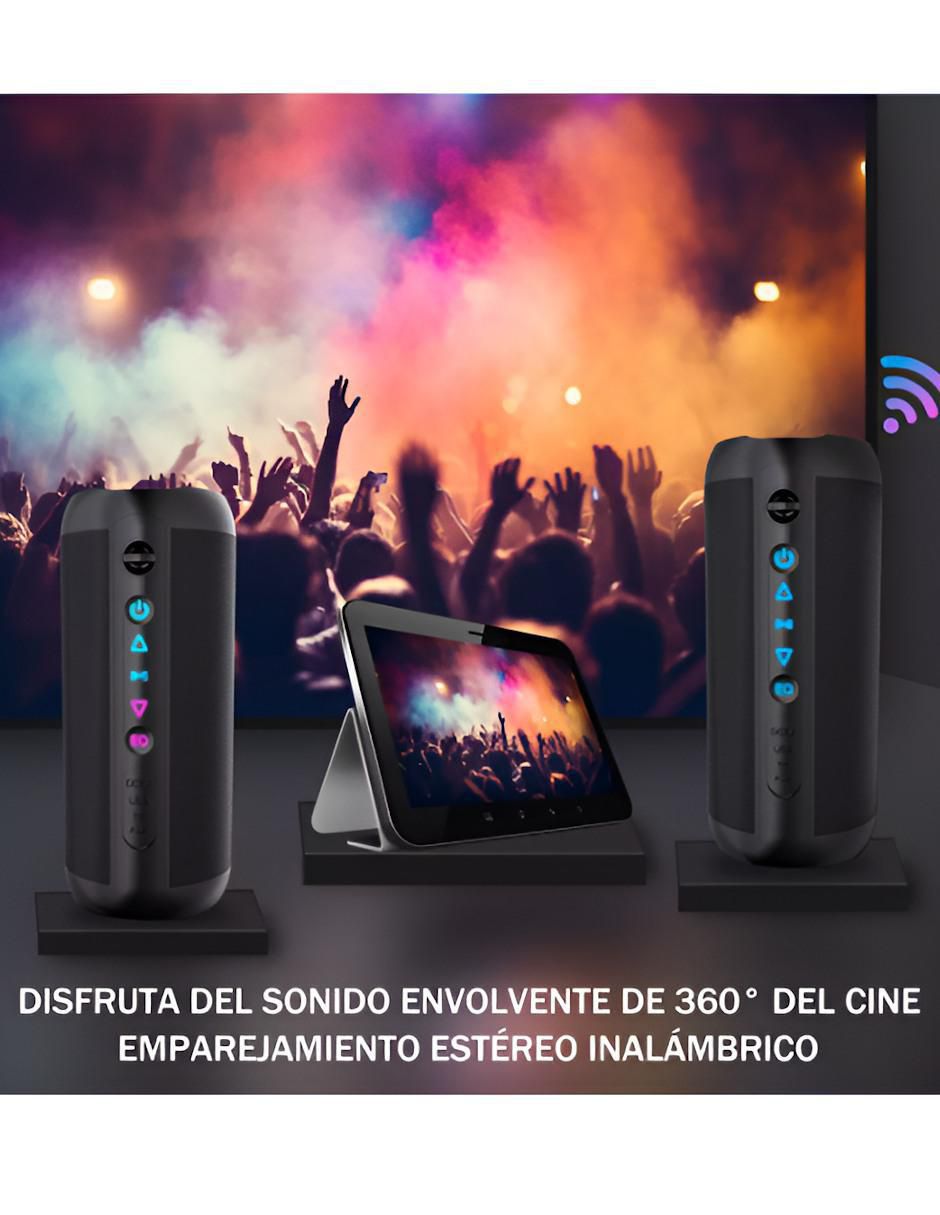 Bocina portátil bluetooth 2