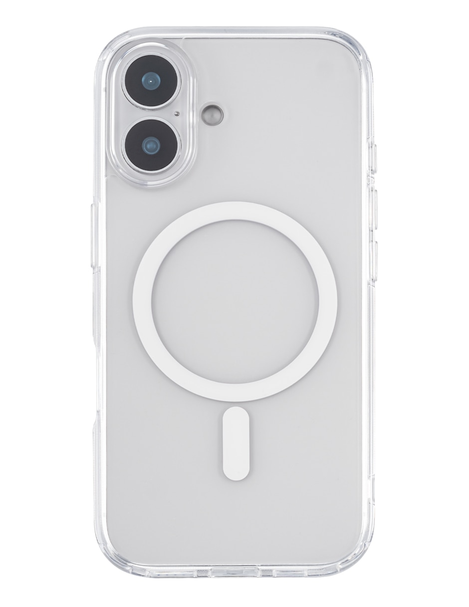 Funda para iPhone 16 TRANSPARENTE de plástico