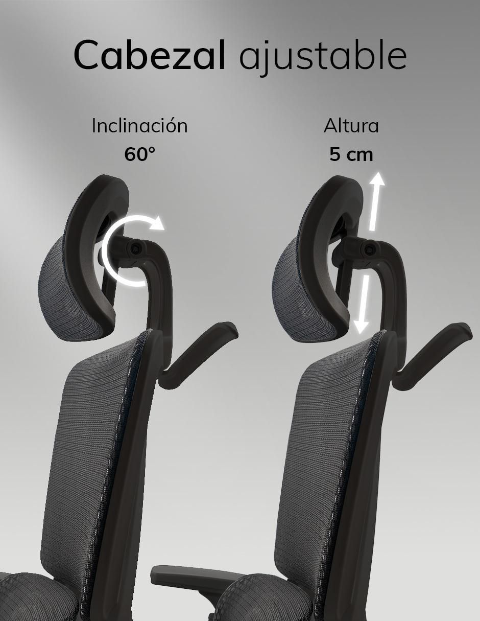Silla escritorio desk chair aoku "de" plástico