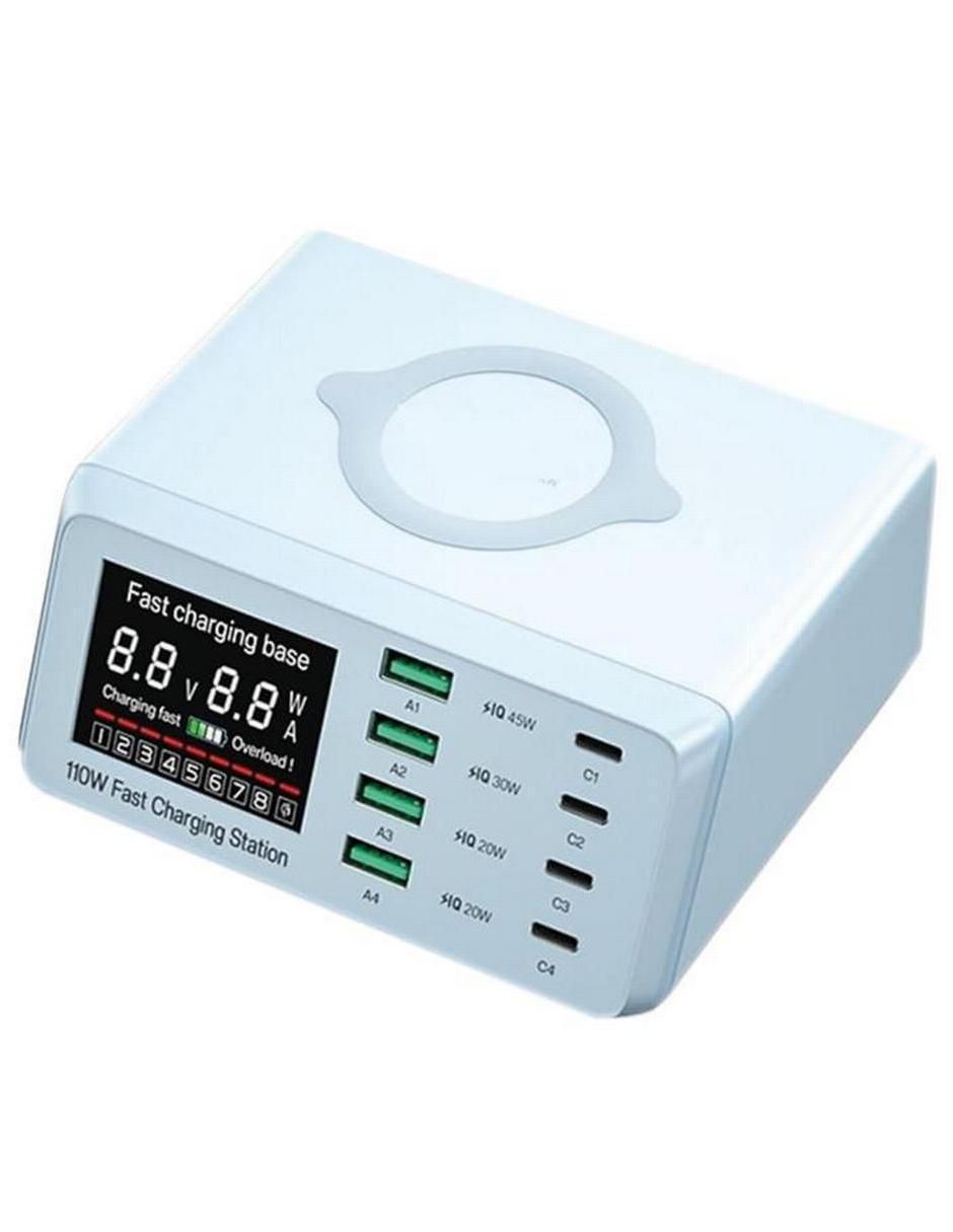 Hub ultrachargerblue de 8 contactos