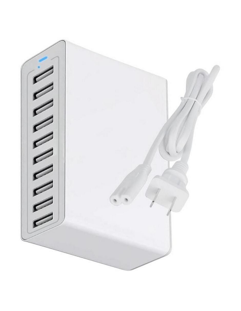 Hub ChargerFastWhite de 10 contactos