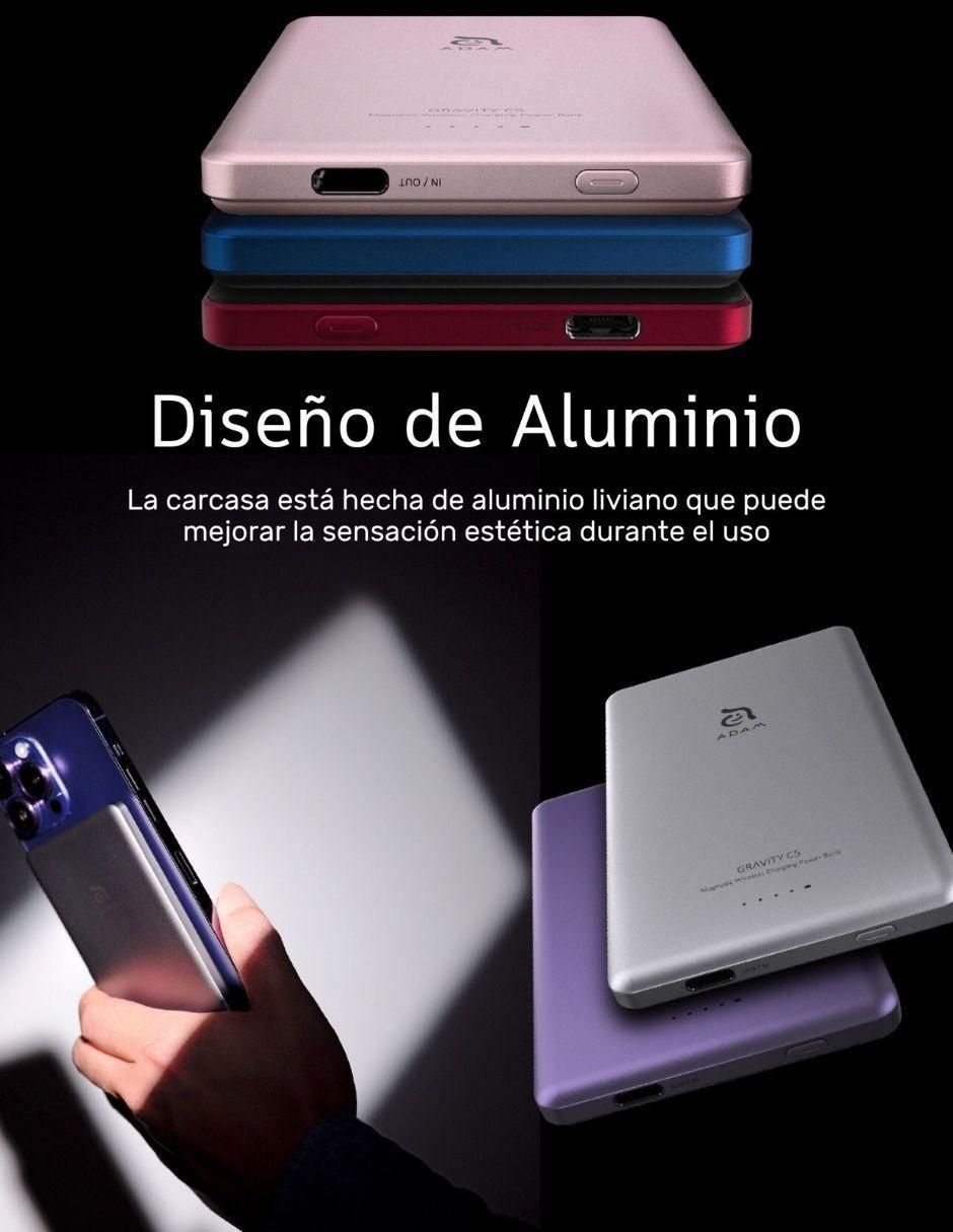 Batería portátil 5000 mAh APBADGVC5PK 4