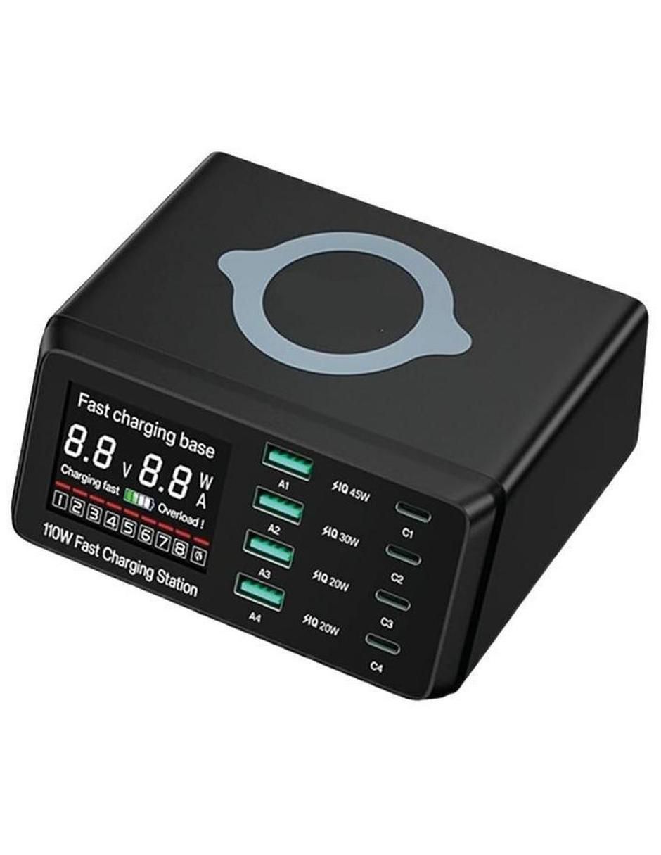 Hub Ultrachargerblack de 8 contactos Hub Ultrachargerblack de 8 contactos