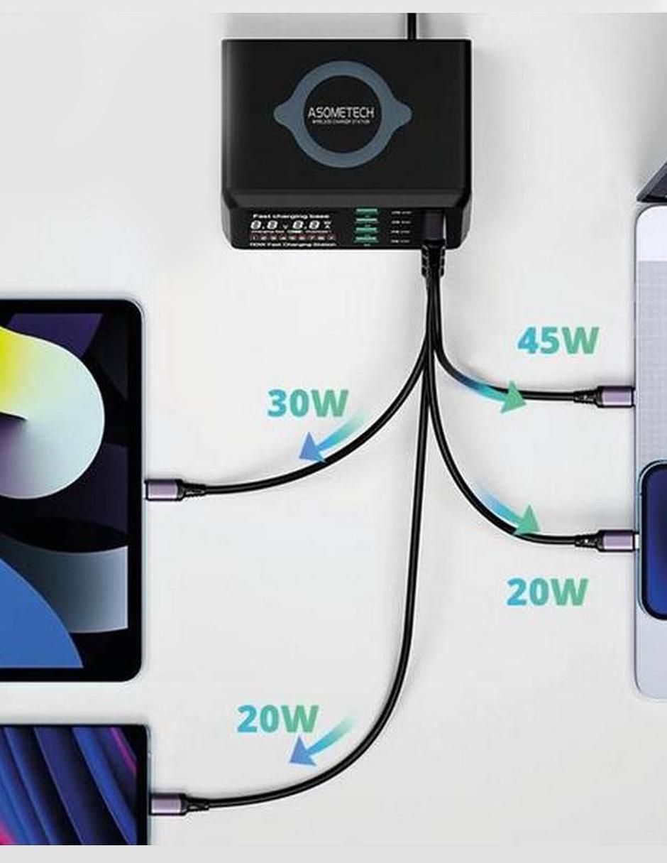 Hub Ultrachargerblack de 8 contactos 3