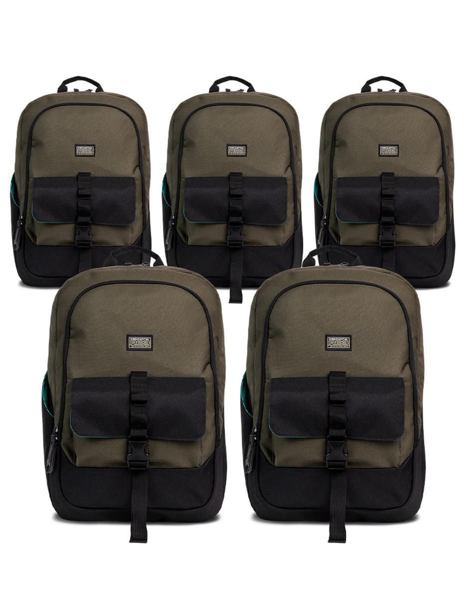 Set mochila con portalaptop RE3 unisex Set mochila con portalaptop RE3 unisex