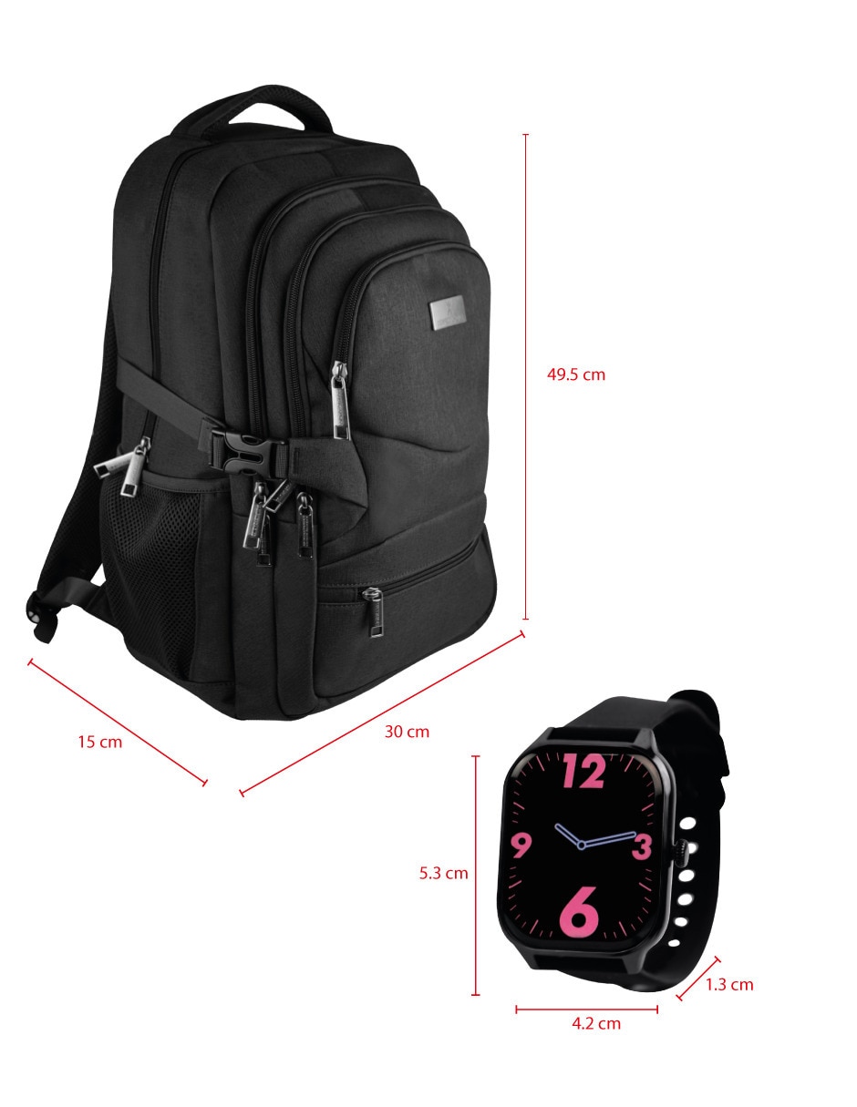 Mochila con portalaptop unisex 5